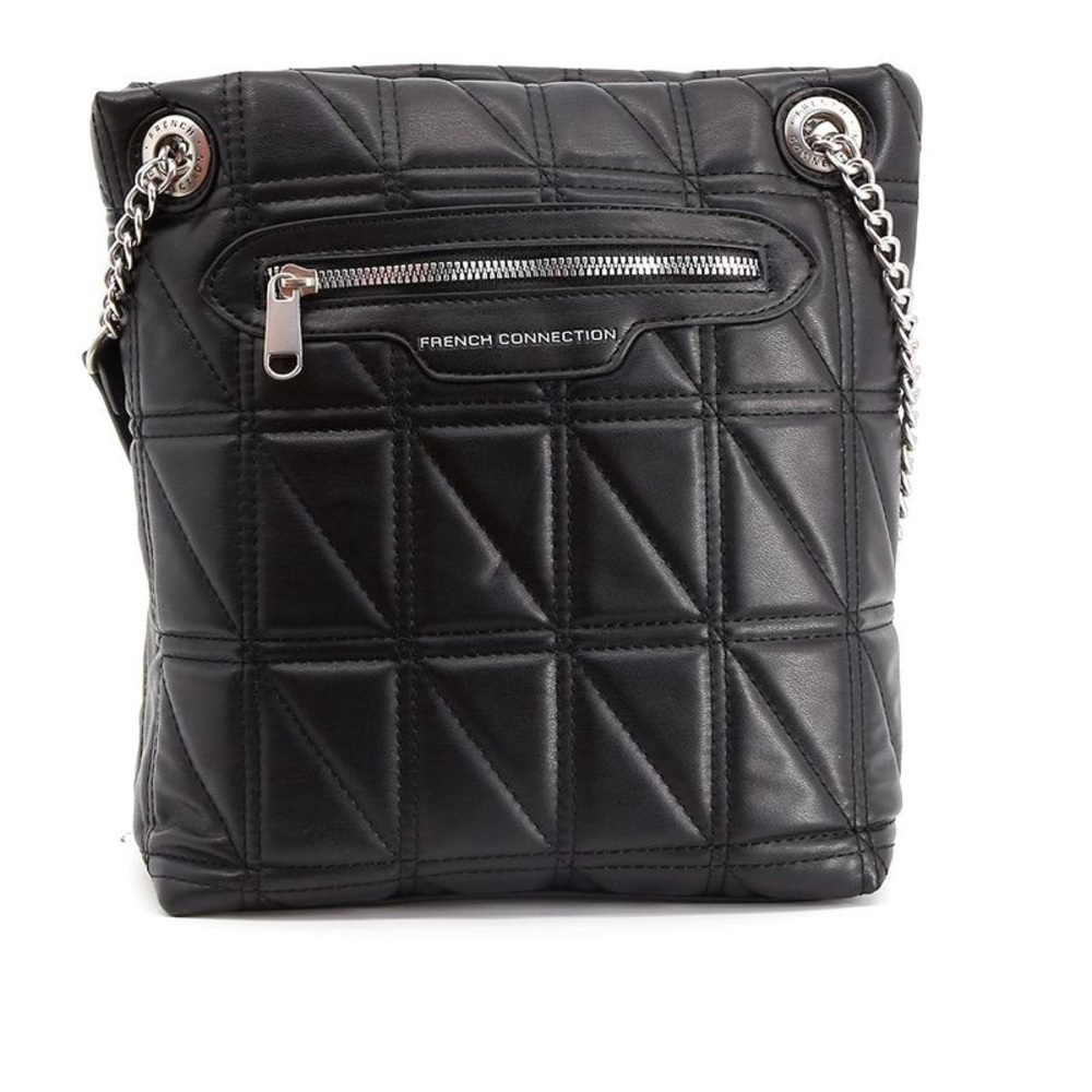 NWT French Connection UK Layla Box Quilt Bucket Bag
